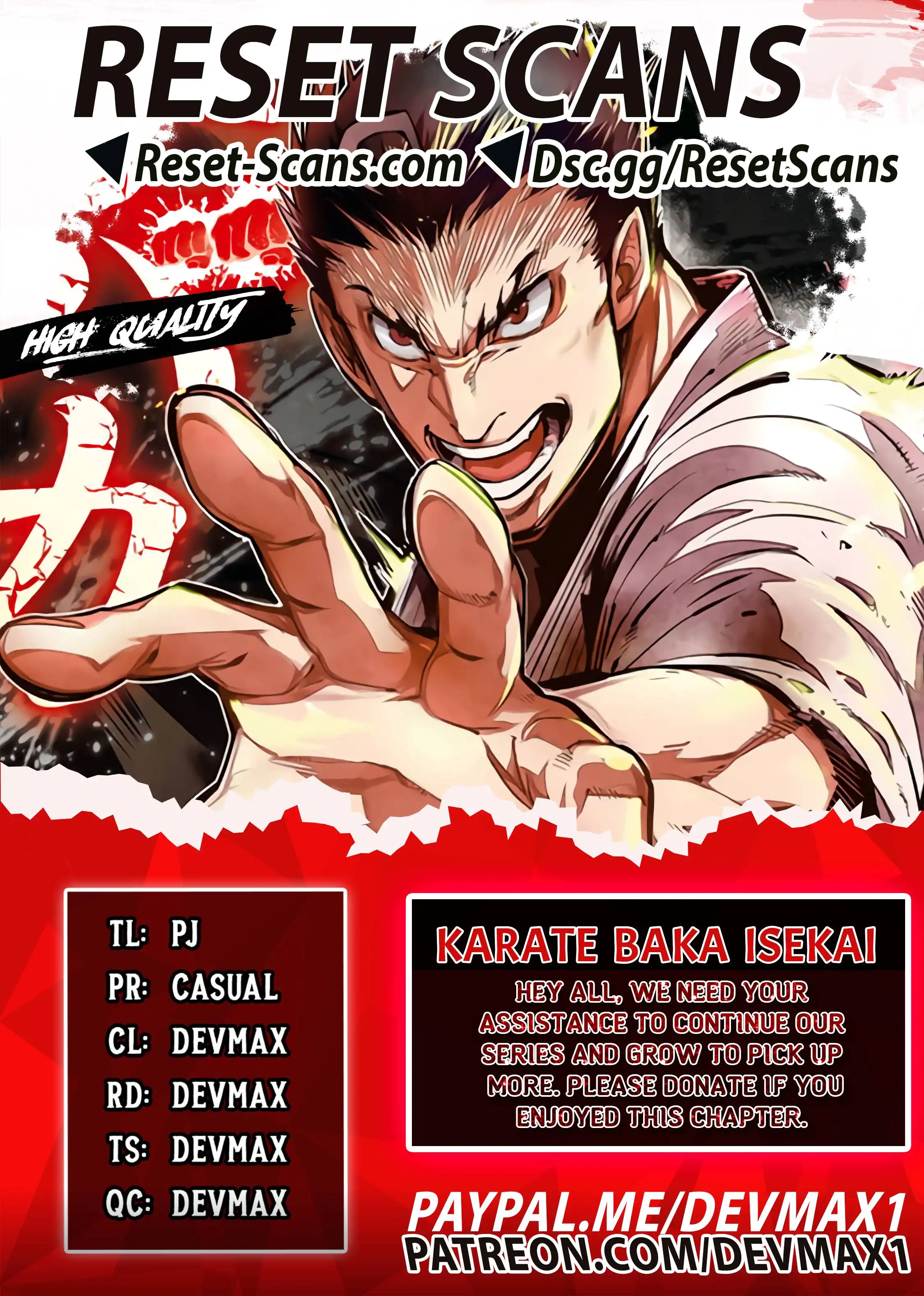 Karate Baka Isekai Chapter 19.1 1